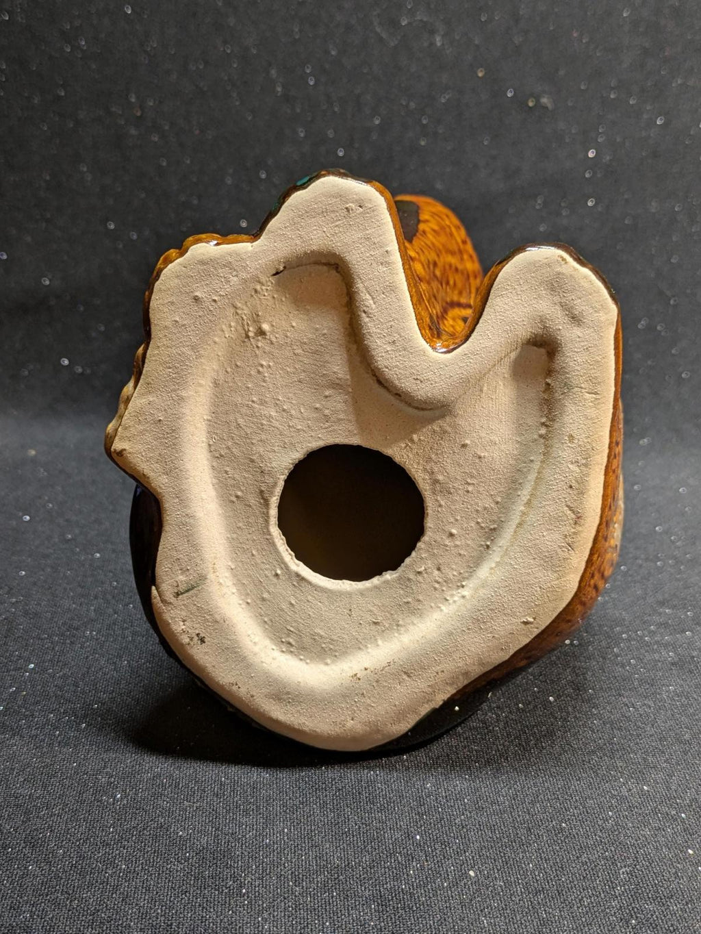 7 inch Ceramic Calico Cat Figurine