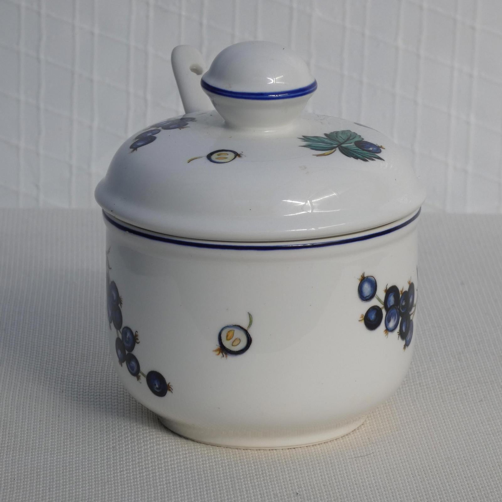 Villeroy & Boch Botanica Compote Pot/Jelly Jar made in Luxembourg.